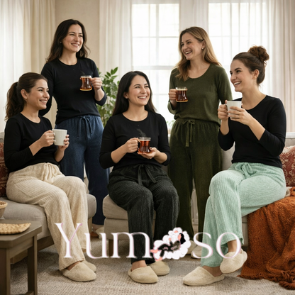 Yumoso™ Saf Pamuk Pijama