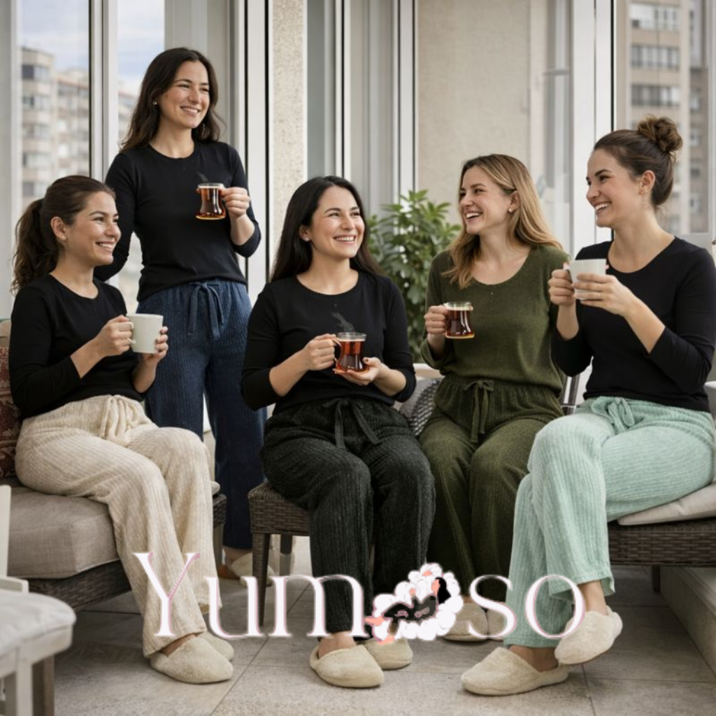 Yumoso™ Saf Pamuk Pijama